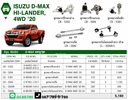 ลูกหมากD-MAX