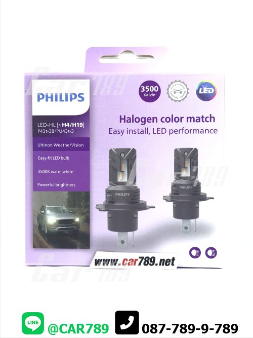 หลอดไฟหน้าLED H4 H19